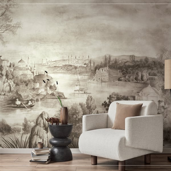 Galerie Wallpaper Product code: 30199_2 - Bombay Design Wallpaper Collection - Beige, Grey Colours -  