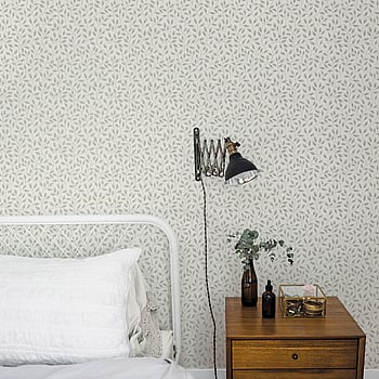 Galerie Wallcoverings Product Code 33015 - Apelviken Wallpaper Collection - Cream Silver Grey Colours -  
