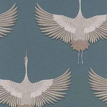 Galerie Wallcoverings Product Code 34531 - Kumano Wallpaper Collection - Blue, Beige Colours -  