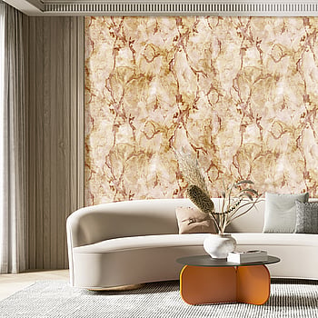 Galerie Wallcoverings Product Code 49353 - Italian Textures 3 Wallpaper Collection - gold pink Colours -  