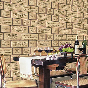 Galerie Wallcoverings Product Code G12307 - Kitchen Recipes Wallpaper Collection -   