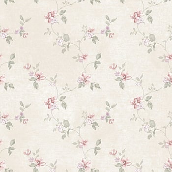 Galerie Wallcoverings Product Code G34160 - Vintage Damasks Wallpaper Collection - Purple Green Cream Colours -  