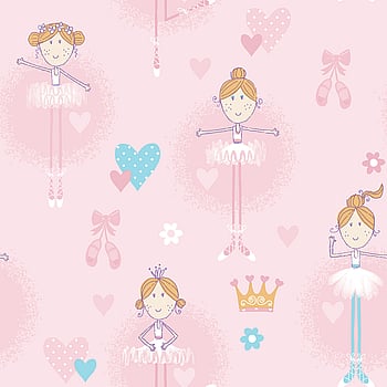 Galerie Wallcoverings Product Code G56002 - Just 4 Kids Wallpaper Collection - Pink Colours -  