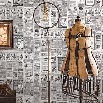 Galerie Wallcoverings Product Code G56143 - Memories 2 Wallpaper Collection - Black Colours -  