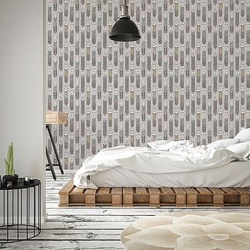 Galerie Wallcoverings Product Code G56381 - Global Fusion Wallpaper Collection -   