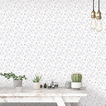 Galerie Wallcoverings Product Code G67851 - Miniatures 3 Wallpaper Collection - Blue White Colours -  