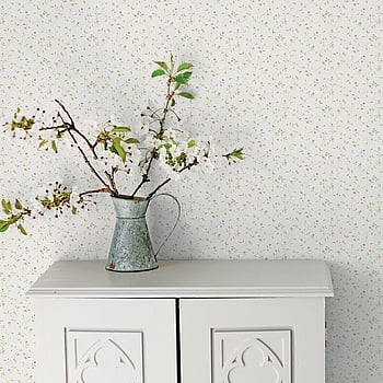 Galerie Wallcoverings Product Code G67923 - Miniatures 3 Wallpaper Collection - Pink White Green Purple Colours -  