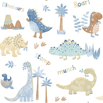 Galerie Wallcoverings Product Code G78363 - Tiny Tots 2 Wallpaper Collection - Blue Beige Colours -  