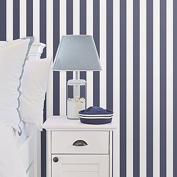Galerie Wallcoverings Product Code SH34555 - Shades Wallpaper Collection - Navy Colours -  