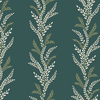 Galerie Wallcoverings Product Code TJ40514 - Mulberry Tree Wallpaper Collection - Green Colours -  