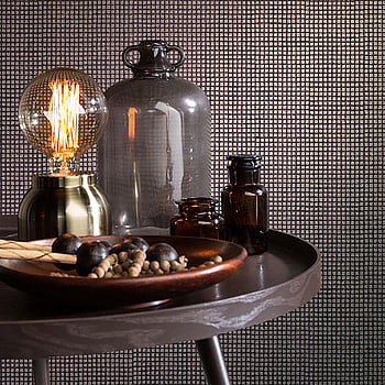 Galerie Wallcoverings Product Code TP21243 - Venise Wallpaper Collection - Brown Black Colours -  